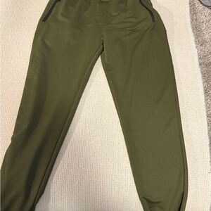 Source Unknown Men's Olive Joggers